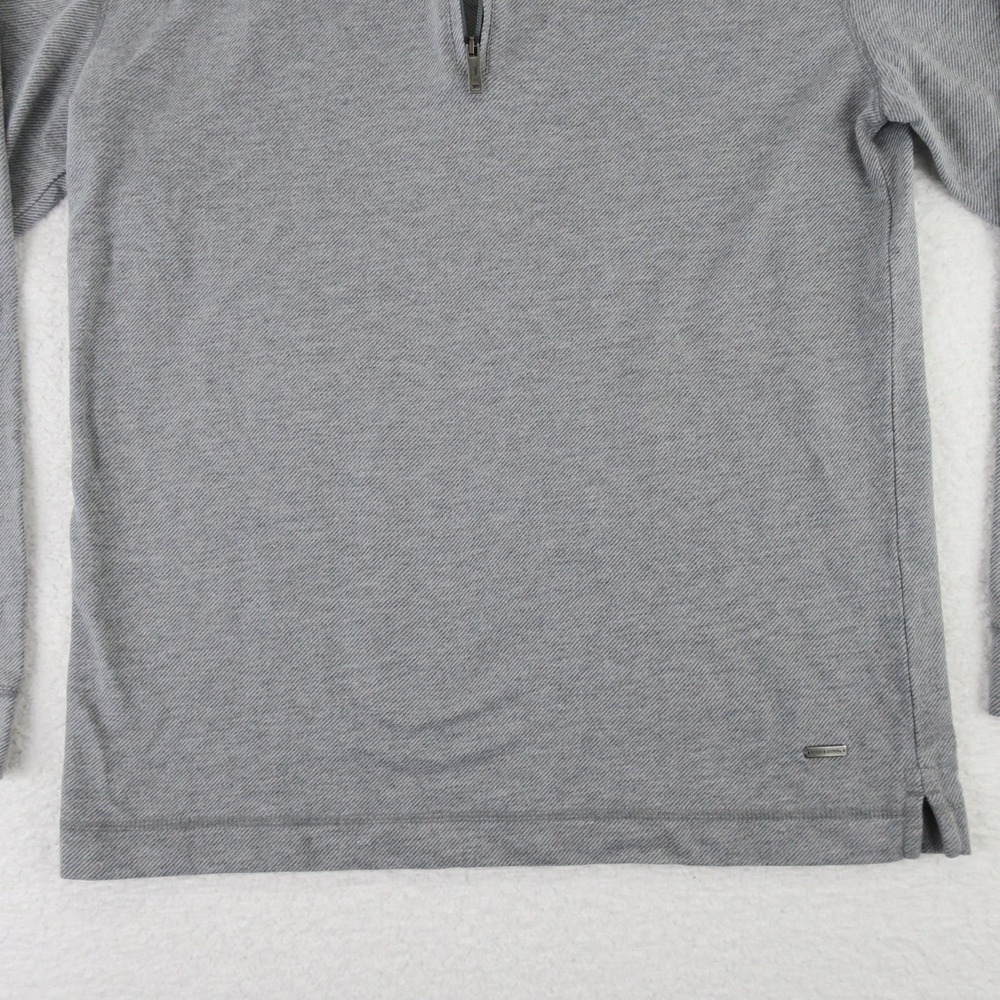 Rodd & Gunn Mens 1/4 Zip Pullover Sweater XL Gray - Picture 4 of 12